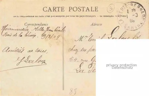 AK / Ansichtskarte Ile-de-Noirmoutier Sables-d Olonne 85 Vendee Le pêche au carrelet à l'estacade du Bois de la Chaise