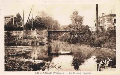 AK / Ansichtskarte Le Mazeau Fontenay-le-Comte 85 Vendee Le Marais Vendéen