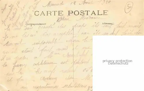 AK / Ansichtskarte Mouilleron-en-Pareds Fontenay-le-Comte 85 Vendee Rue de la Chapelle et maison natale de M. Clémenceau Président du Conseil