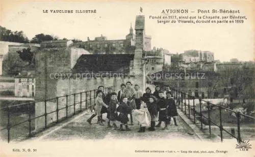 AK / Ansichtskarte AVIGNON 84 Vaucluse Pont St. Bénézet