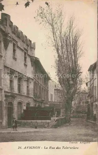 AK / Ansichtskarte AVIGNON 84 Vaucluse Rue des Teinturiers
