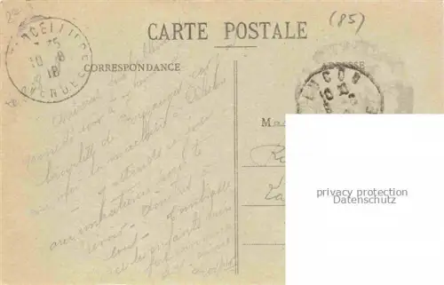 AK / Ansichtskarte Lucon Fontenay-le-Comte 85 Vendee Avenue de la Gare