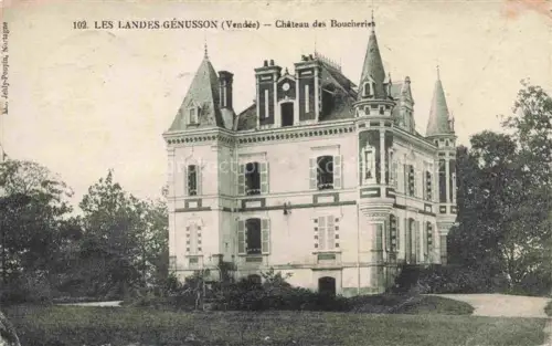 AK / Ansichtskarte Les Landes-Genusson La Roche-sur-Yon 85 Vendee Château des Boucheries
