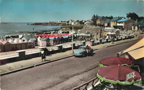 AK / Ansichtskarte Croix-de-Vie Les Sables-d Olonne Vendee 85 Vendee Côte et la plage Route de la Corniche