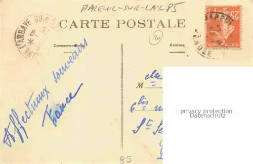 AK / Ansichtskarte Mareuil-sur-Lay-Dissais Mareuil-sur-le-Lay 85 Vendee Château de Beaulieu