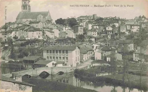 AK / Ansichtskarte BELLAC 87 Haute-Vienne Pont de la Pierre