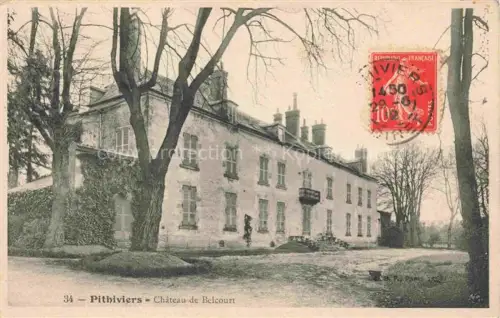 AK / Ansichtskarte Pithiviers-en-Gatinais 45 Loiret Chateau de Belcourt