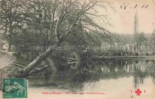 AK / Ansichtskarte Ville-d Avray Boulogne-Billancourt 92 Hauts de Seine Petit Lac Vue artistique