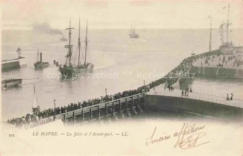 AK / Ansichtskarte LE HAVRE 76 La Jetee et l'Avant port