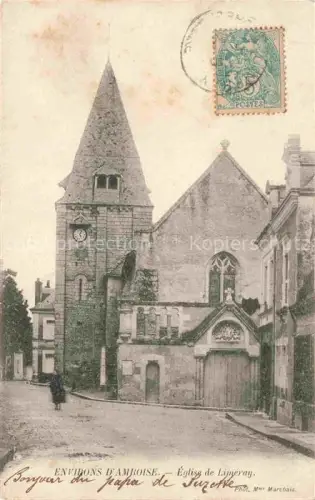 AK / Ansichtskarte Amboise TOURS 37 Indre-et-Loire Eglise de Limeray