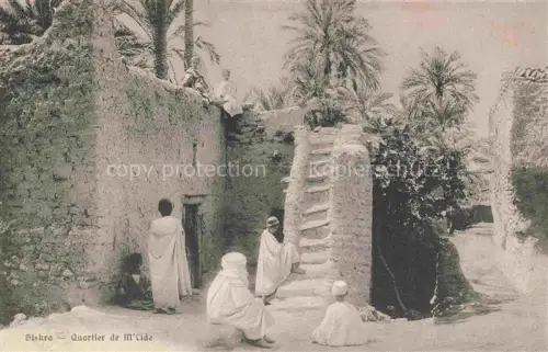AK / Ansichtskarte Biskra Algerie Quartir de M'Cide