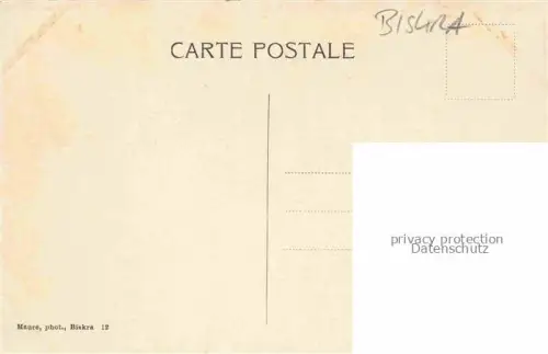 AK / Ansichtskarte Biskra Algerie Quartir de M'Cide