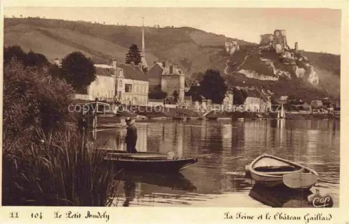 AK / Ansichtskarte Le Petit Andely Les Andelys 27 Eur La Seine et le Chateau Gaillard