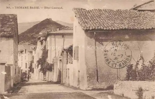 AK / Ansichtskarte Thorame-Basse Castellane 04 Alpes-de-Haute-Provence Hotel Liautaud