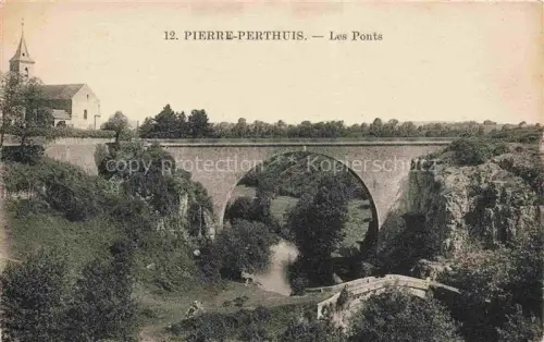 AK / Ansichtskarte Pierre-Perthuis AVALLON 89 Yonne Les Ponts