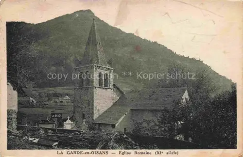 AK / Ansichtskarte La Garde-en-Oisans GRENOBLE Isere Eglise Romaine