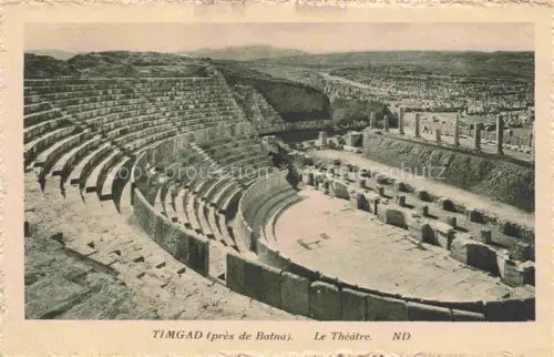 AK / Ansichtskarte Timgad Algerie Le Theatre