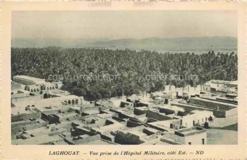 AK / Ansichtskarte Laghouat Algerie Vue prise de l'Hopital Militaire cote Est