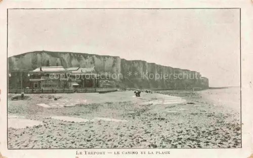 AK / Ansichtskarte LE TREPORT Dieppe 76 Seine-Maritime Le Casino et la Plage