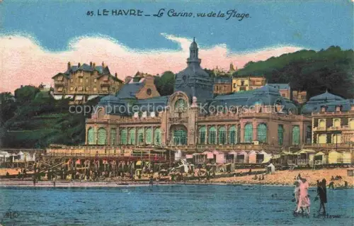 AK / Ansichtskarte LE HAVRE 76 Le Casino vu de la Plage
