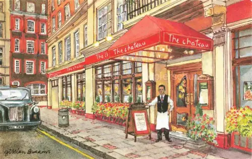 AK / Ansichtskarte LONDON  UK The Chateau Restaurant 