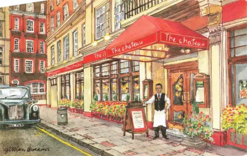 AK / Ansichtskarte LONDON  UK The Chateau Restaurant