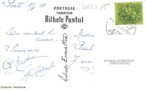 AK / Ansichtskarte PORTO  Portugal Vista parcial e Ponte D Luis