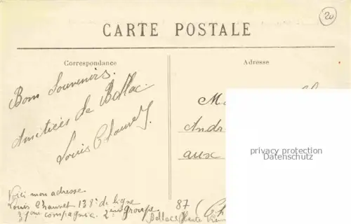 AK / Ansichtskarte BELLAC 87 Haute-Vienne Vue panoramique Collines de Blond prises de l'Avenue Denfert-Rochereau