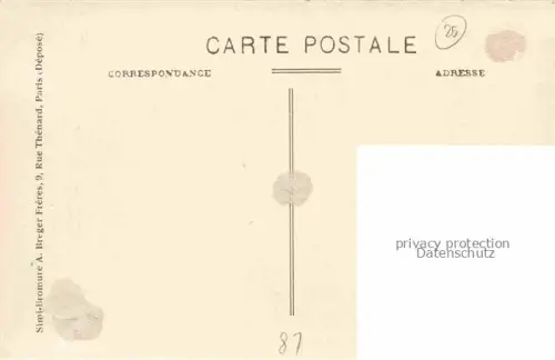 AK / Ansichtskarte BELLAC 87 Haute-Vienne Vue générale et l'église