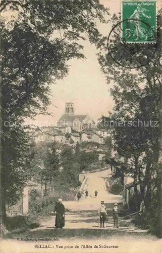 AK / Ansichtskarte BELLAC 87 Haute-Vienne Vue prise de l'Allée de St. Sauveur