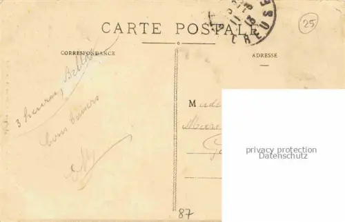 AK / Ansichtskarte BELLAC 87 Haute-Vienne Vue prise de l'Allée de St. Sauveur