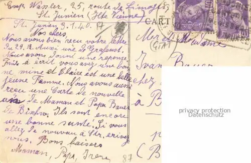 AK / Ansichtskarte St-Junien Rochechouart 87 Haute-Vienne Vue générale