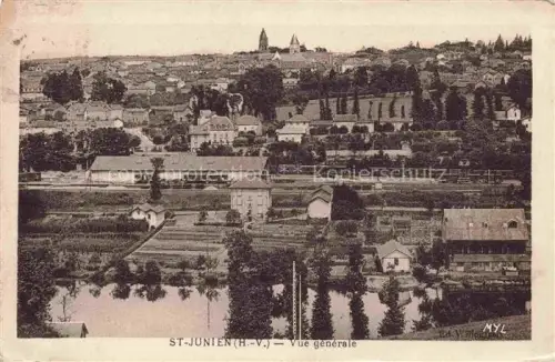 AK / Ansichtskarte St-Junien Rochechouart 87 Haute-Vienne Vue générale