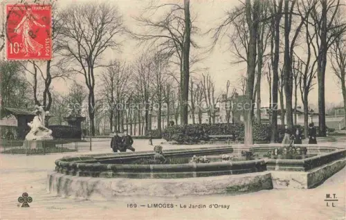 AK / Ansichtskarte LIMOGES 87 Haute-Vienne Le Jardin d'Orsay