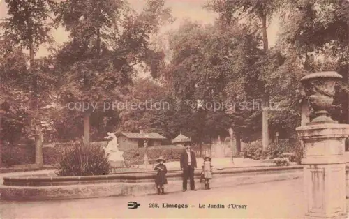 AK / Ansichtskarte LIMOGES 87 Haute-Vienne Le Jardin d'Orsay