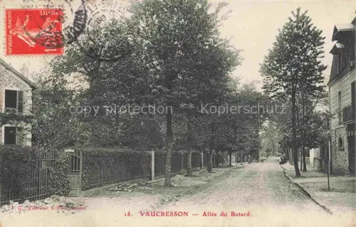 AK / Ansichtskarte Vaucresson Boulogne-Billancourt 92 Hauts-de-Seine Allée du Butard