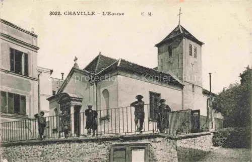 AK / Ansichtskarte Chaville Boulogne-Billancourt 92 Hauts-de-Seine Eglise Kirche