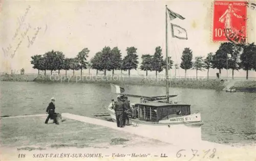 AK / Ansichtskarte Saint-Valery-sur-Somme Vedette Harlette