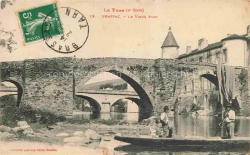 AK / Ansichtskarte Brassac CASTRES 81 Tarn Le vieux pont