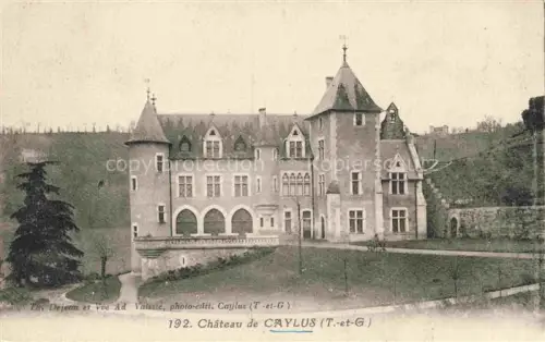 AK / Ansichtskarte Caylus MONTAUBAN 82 Tarn-et-Garonne Château Schloss
