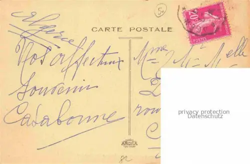 AK / Ansichtskarte Valence-d-Agen CASTELRAssIN 82 Tarn-et-Garonne Avenue de Moissac