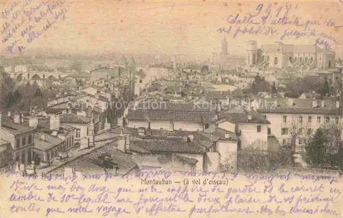 AK / Ansichtskarte MONTAUBAN 82 Tarn-et-Garonne Vue générale à vol d'oiseau