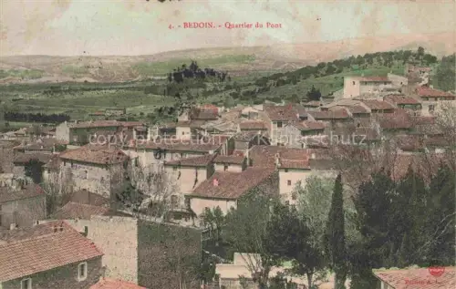 AK / Ansichtskarte Bedoin Carpentras 84 Vaucluse Quartier du Pont