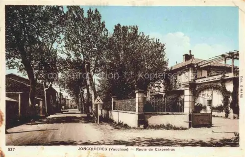 AK / Ansichtskarte Joncquieres AVIGNON 84 Vaucluse Route de Carpentras