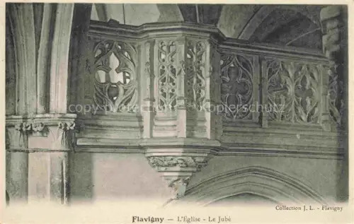 AK / Ansichtskarte Flavigny Epernay 51 Marne Eglise Le Jube