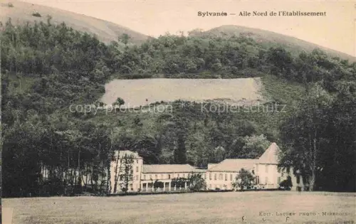 AK / Ansichtskarte Sylvanes-les-Bain MILLAU 12 Aveyron Aile Nord de l'Etablissement