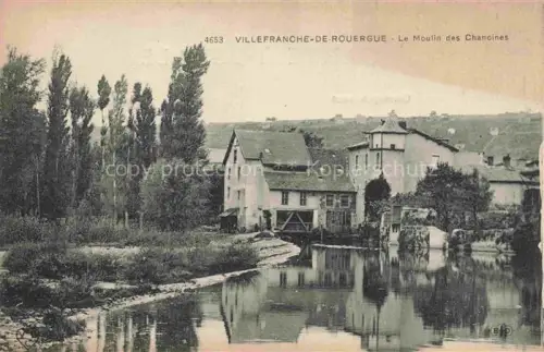 AK / Ansichtskarte Villefranche -de-Rouergue 12 Aveyron Le Moulin des Chanoines