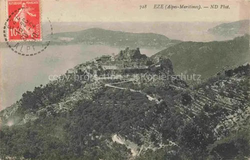AK / Ansichtskarte Eze-les Pins NICE 06 Alpes-Maritimes Vue aerienne