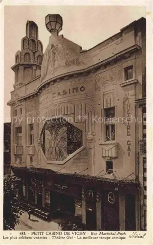AK / Ansichtskarte VICHY 03 Allier Petit  Casino de Vichy Rue Marechal Foch