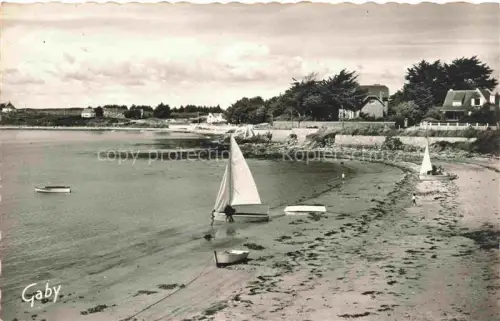 AK / Ansichtskarte Port-Navalo Arzon VANNES 56 Morbihan Plage et Boulevard de Bilgroix